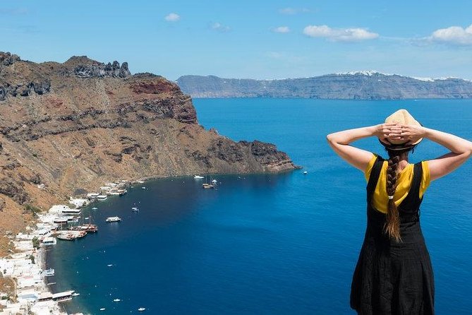 Santorini Volcano Cruise Including Hot Springs and Thirasia - Scenic Beauty En Route to Nea Kameni