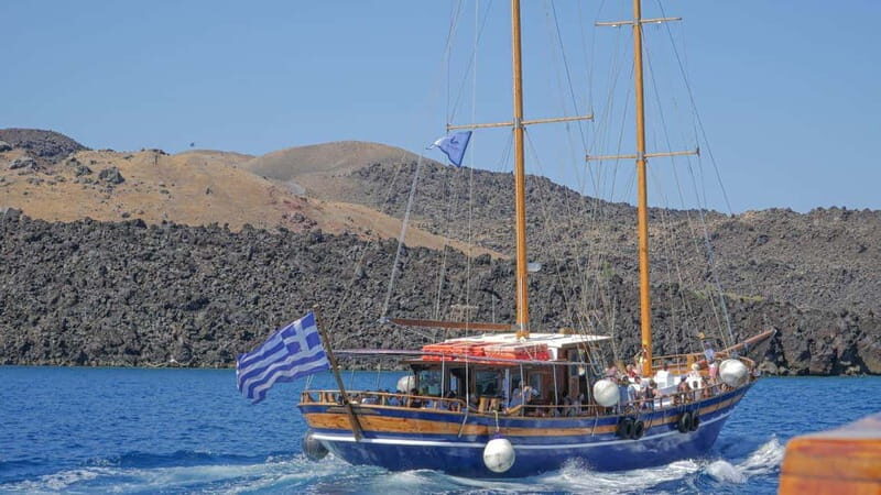 Santorini Volcano, Hot Springs Adventure - Key Points