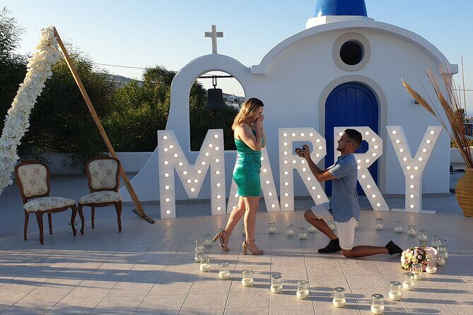 Santorini wedding propose - What Past Participants Say