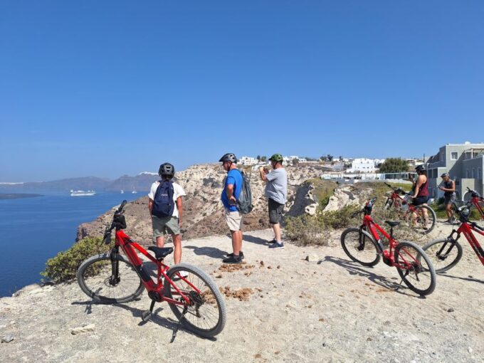 Santorini: Wine Country E-Bike Tour - Meeting Points for Guests