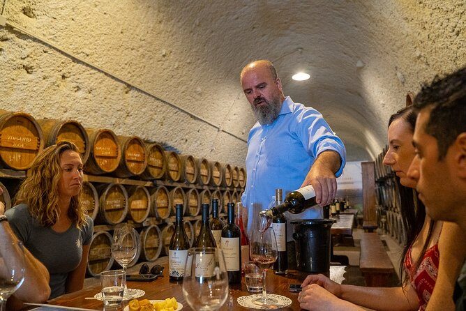 Santorini Wine Roads Tour with Wine Tastings Morning & Sunset - The Sum Up