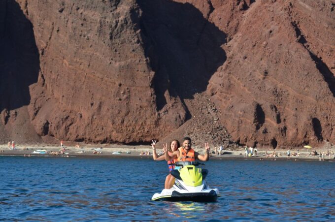 Santorini:Volcanic Beaches Cruise With Jet Ski - Frequently Asked Questions