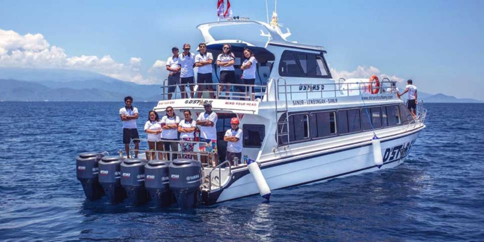 Sanur: Nusa Penida and Nusa Lembongan Fast Boat - Scenic Journey Experience