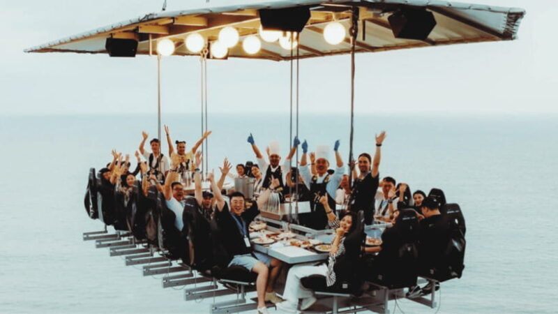 Sanya: Dinner in the sky at Sanya Air Restaurant - Key Points