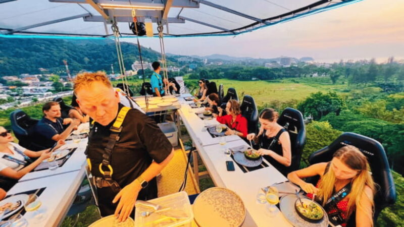 Sanya: Dinner in the sky at Sanya Air Restaurant - An Aerial Dining Experience Like No Other