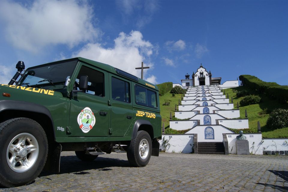 São Miguel: Full-Day 4WD Jeep Tour to Furnas With Lunch - Sampling Local Tea at the Plantation