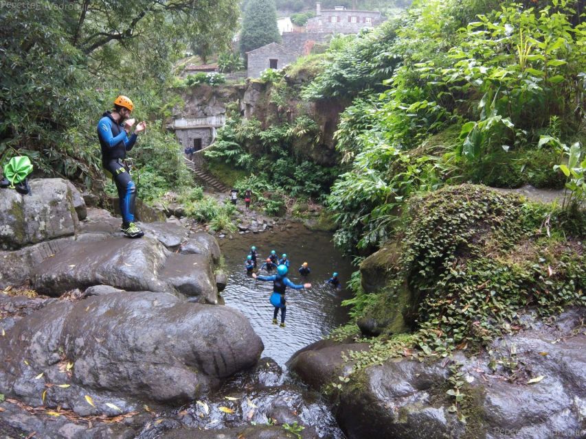 Sao Miguel: Ribeira Dos Caldeiroes Canyoning Experience - Canyoning Highlights