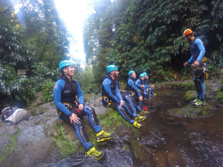 Sao Miguel: Ribeira Dos Caldeiroes Canyoning Experience - Pickup and Drop-off