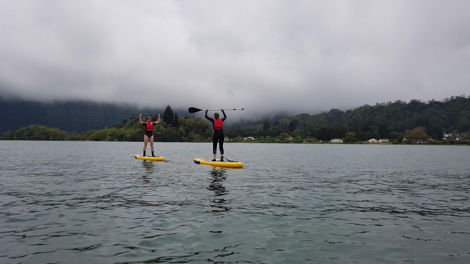 São Miguel: Seven Cities Lagoon Standup Paddleboard Yoga - Whats Included in the Class