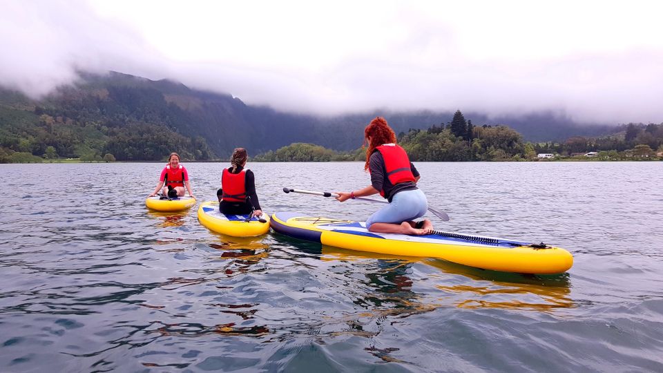 São Miguel: Seven Cities Lagoon Standup Paddleboard Yoga - Highlights of the Activity