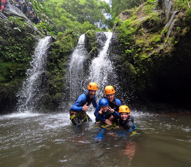 São Miguel: WaterPark Canyoning Ribeira dos Caldeirões - Key Points