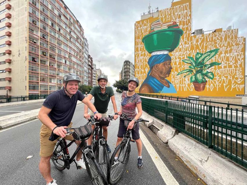 São Paulo: Downtown Historical Bike Tour - Important Tour Information