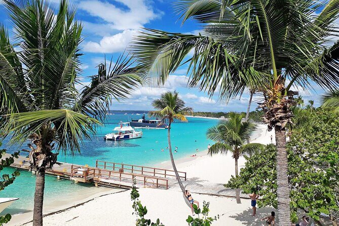 Saona Island Package with Roundtrip Transportation from Airport and Hotels - Key Points