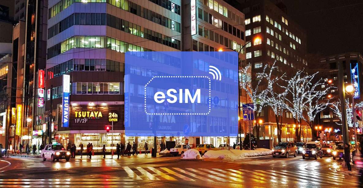Sapporo: Japan / Asia Esim Roaming Mobile Data Plan - Covered Destinations and Networks
