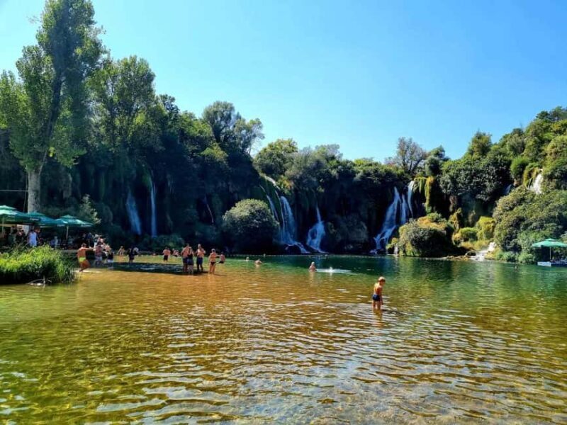 Sarajevo: Kravica Falls Swimming Tour with Mostar & Konjic - Transport and Practical Details