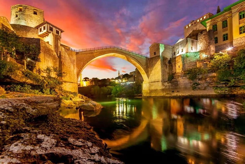Sarajevo: Mostar, Konjic, Pocitelj, Blagaj Skywalk Waterfall - Key Points