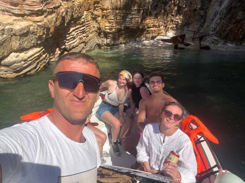Saranda: Boat tour to 7 destinations and free umbrella - The Sum Up