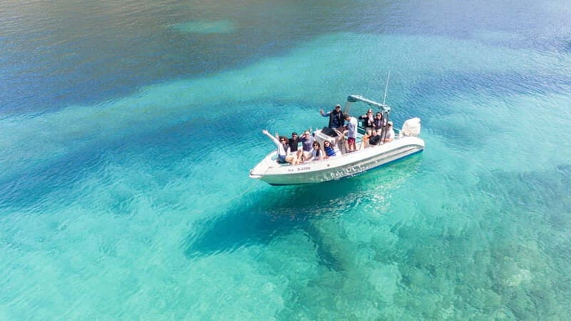 Saranda: Boat tour to 7 destinations including free umbrella - Starting Point and Duration