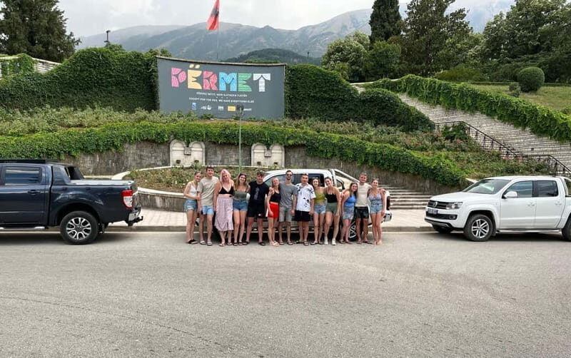 Sarande: Permet 4x4 Tour, Rafting and Thermal baths - Return and Drop-Off