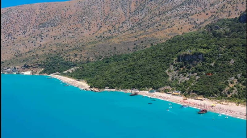 Sarandë: Private boat tour to Kroreza Bay & free sunbeds - FAQ