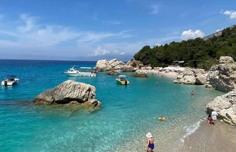 Sarandë: Scenic Boat Trip to Gremina, Kakome & Krozez Beach - FAQ