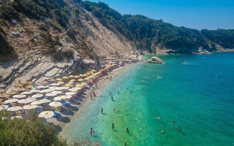 Sarande:Tour Boat Pegeon Cave, Manastir, Pulebardha, Ksamil - The Sum Up
