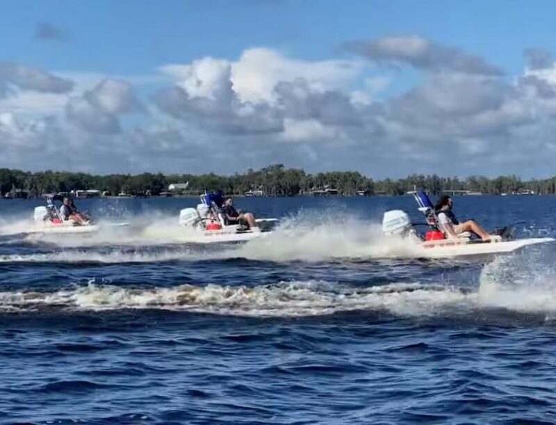 Sarasota: Island Adventures & Catamaran Speedboat Tour - Key Points