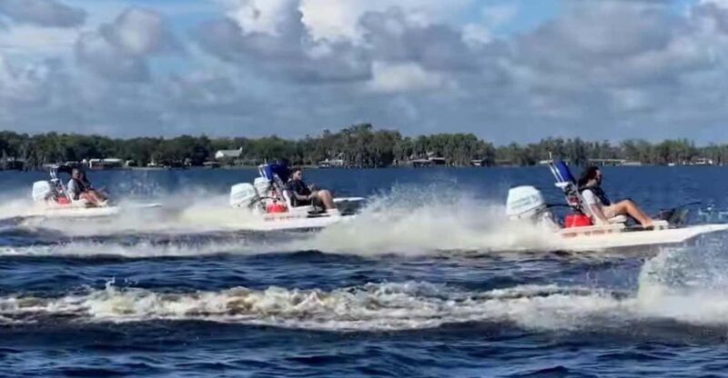 Sarasota: Island Adventures & Catamaran Speedboat Tour - Scenic Highlights and Stops