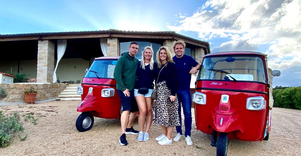 Sardinia: Food and Wine Tour by Tuk Tuk or Minivan - Tour Itinerary