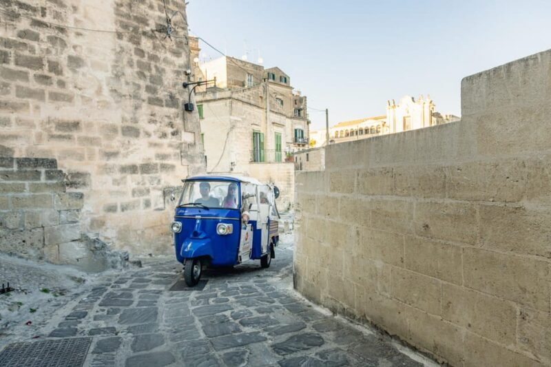 SASSI DI MATERA: Guided Tour by Ape Calessino - FAQ