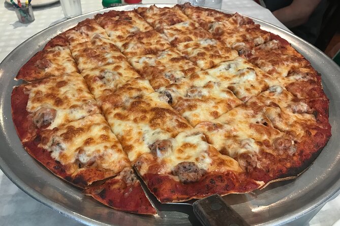 Saturday Chicago Pizza History and Tastings Bus Tour - Pizza Varieties Tasted