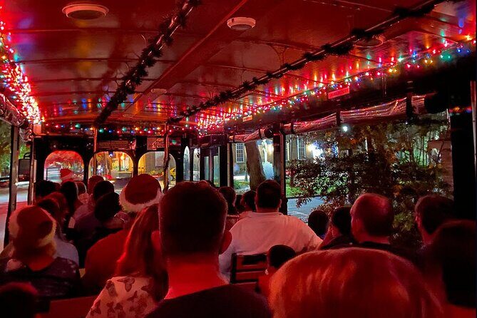Savannah Holiday Sights and Festive Nights Trolley Tour - An Authentic Look at Savannah’s Holiday Trolley Experience