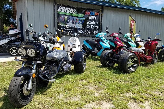 Savannah Scooter and Trike Rental With Helmet - Pickup Options Available