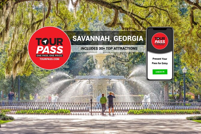 Savannah Tour Pass | 1-Day Pass | Includes Over 30 Attractions - Featured Attraction Choices