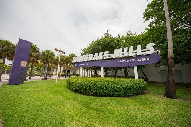 Sawgrass Mills Mall Round-Trip Transportation from Miami - Introduction
