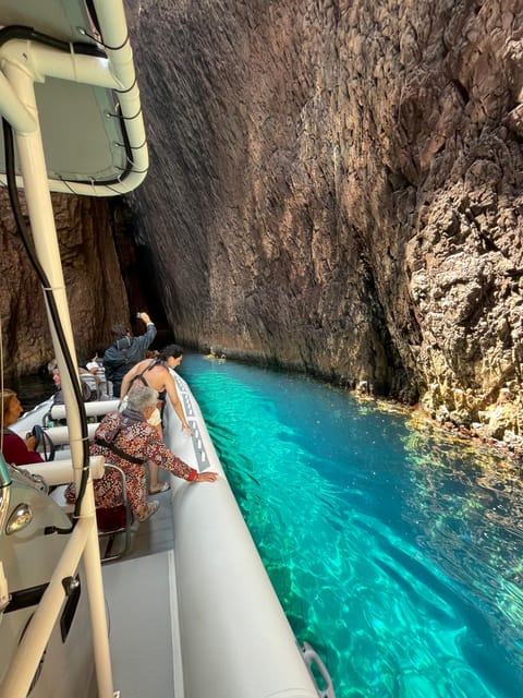 Scandola Piana Girolata Cruise Swimming Boat 12 Seats - Key Points