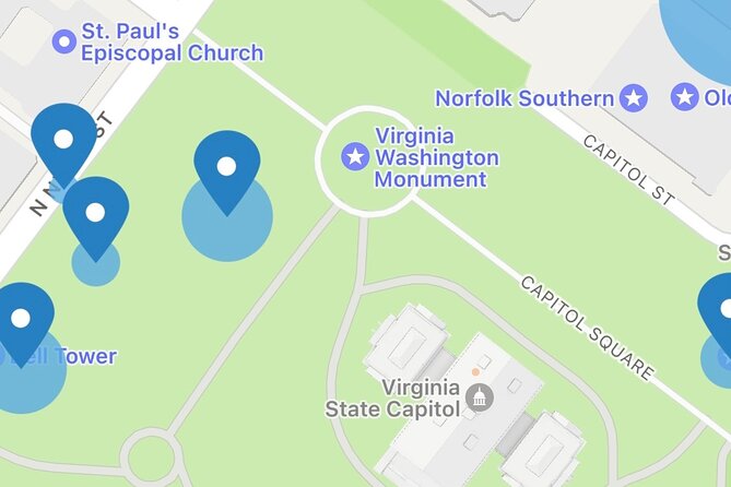 Scavenger Hunt in Downtown Richmond / Capitol Square - Meeting Point and Accessibility