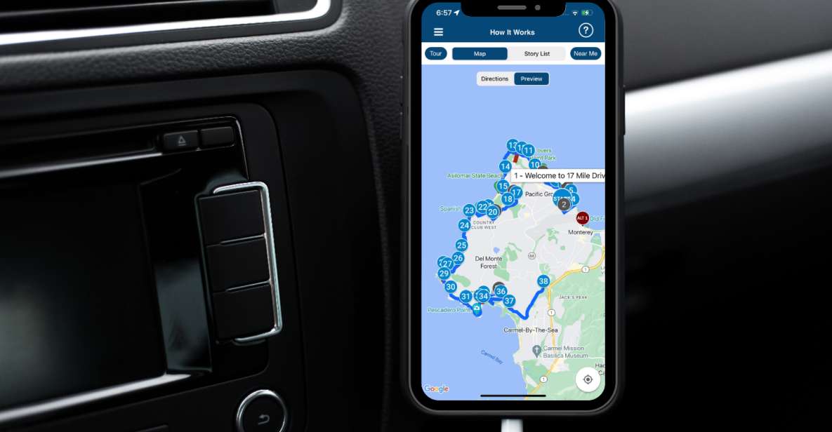 Scenic 17-Mile Self-Guided Driving Audio Tour - Key Features and Benefits
