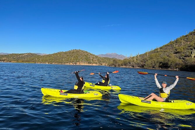 Scenic Guided Kayaking Tour on Saguaro Lake Review - Meeting and Pickup Details