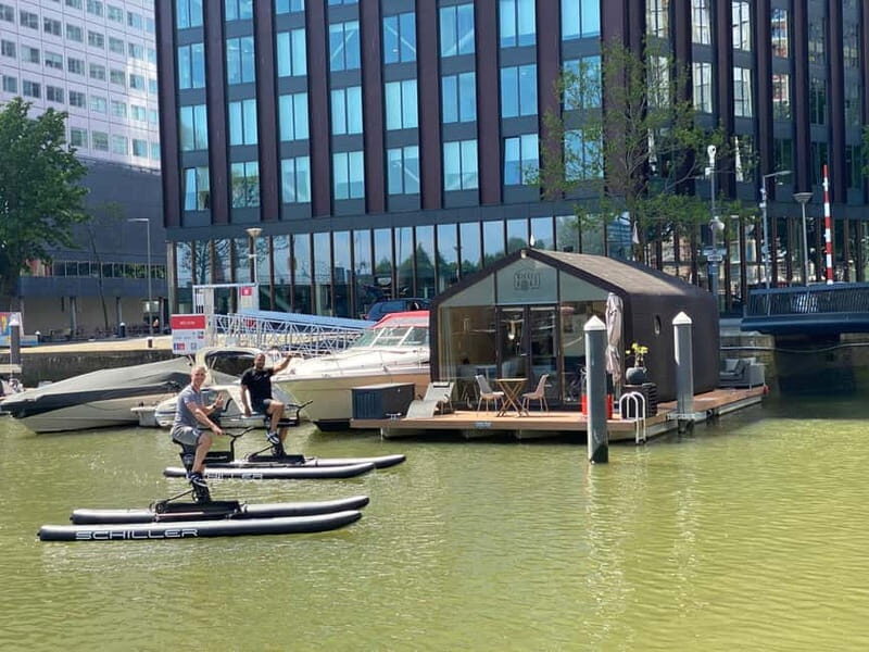 Schiller Water Bike Rental in Maritime District Rotterdam - Key Points