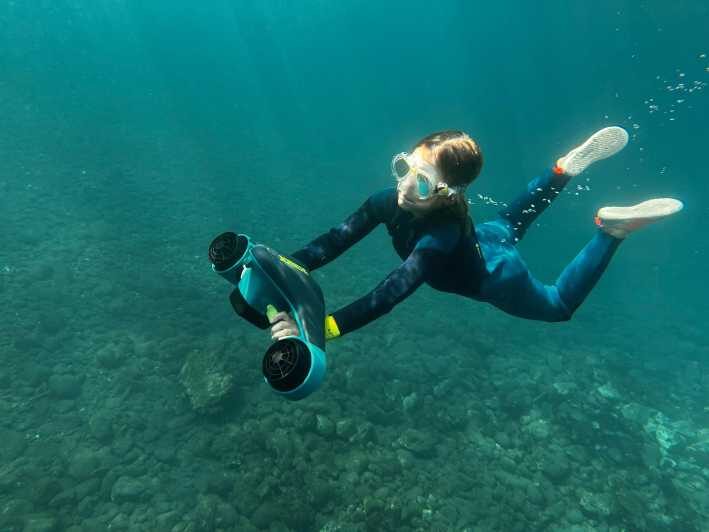 Scooter fun snorcel tour in turtle area - An honest look at the underwater scooter tour