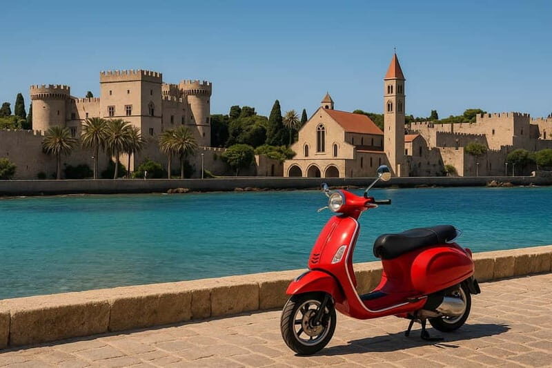 SCOOTER RENTAL IN THE CITY OF RHODES - What to Expect on Your Rhodes Scooter Adventure