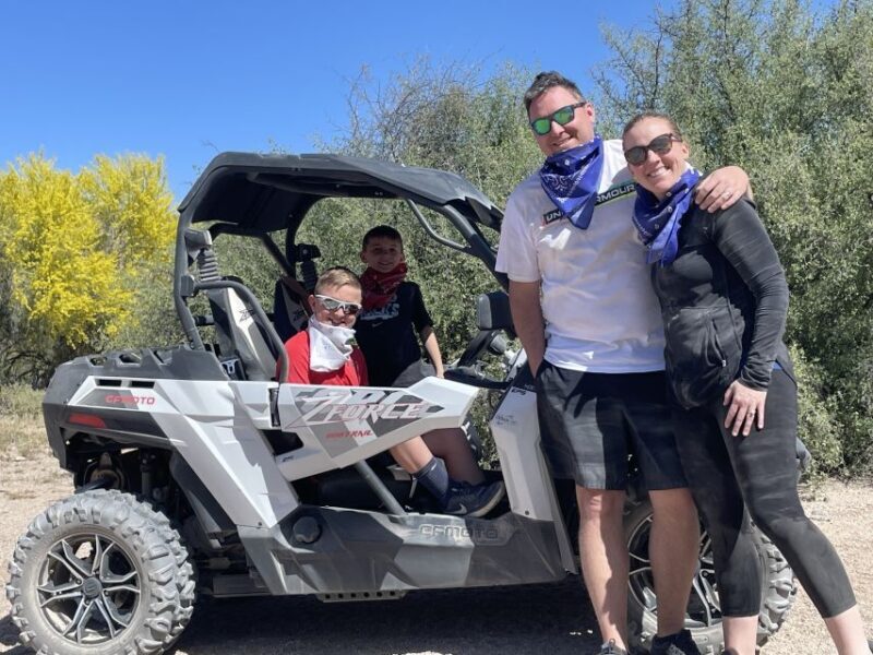 Scottsdale/Phoenix: Guided U-Drive ATV/UTV Sand Buggy Tour - The Itinerary in Detail