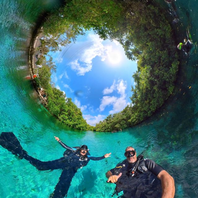 Scuba in 2 Cenotes in a Half-Day - Scuba Diving in Cenote Dos Ojos