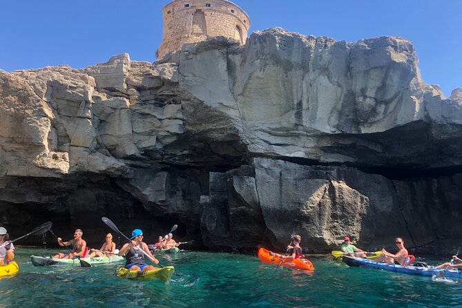 Sea Kayaking Excursion: Santa Cesarea Terme and the Sulfur Caves - Kayaking Through Turquoise Waters