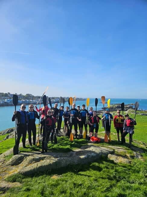Sea kayaking Killiney beach to Dalkey Island with Pictures - Key Points