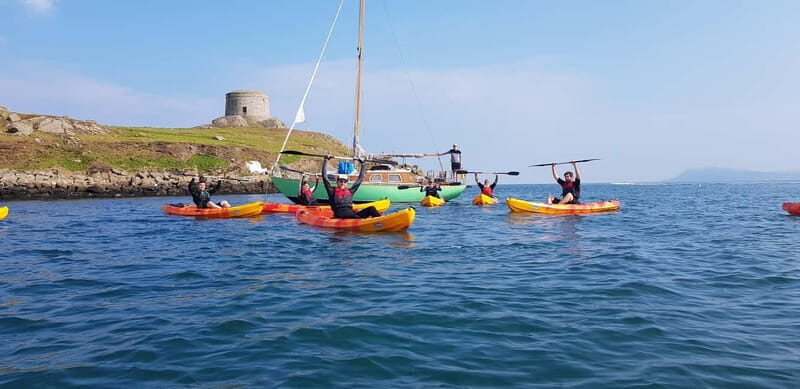 Sea kayaking Killiney beach to Dalkey Island with Pictures - Wildlife and Photography Opportunities