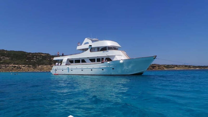 Sea Star Blue Lagoon Round Trip Cruise from Paphos - Key Points