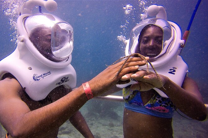 Sea Trek Helmet Dive at Coral World Ocean Park - Duration and Location