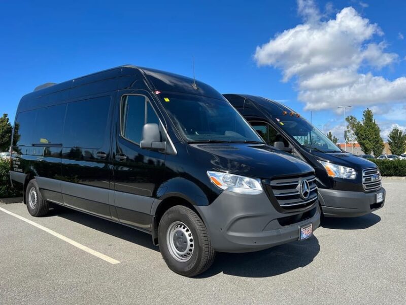 Seattle DT to Vancouver DT Private Sprinter Van Shuttle - Pricing Details